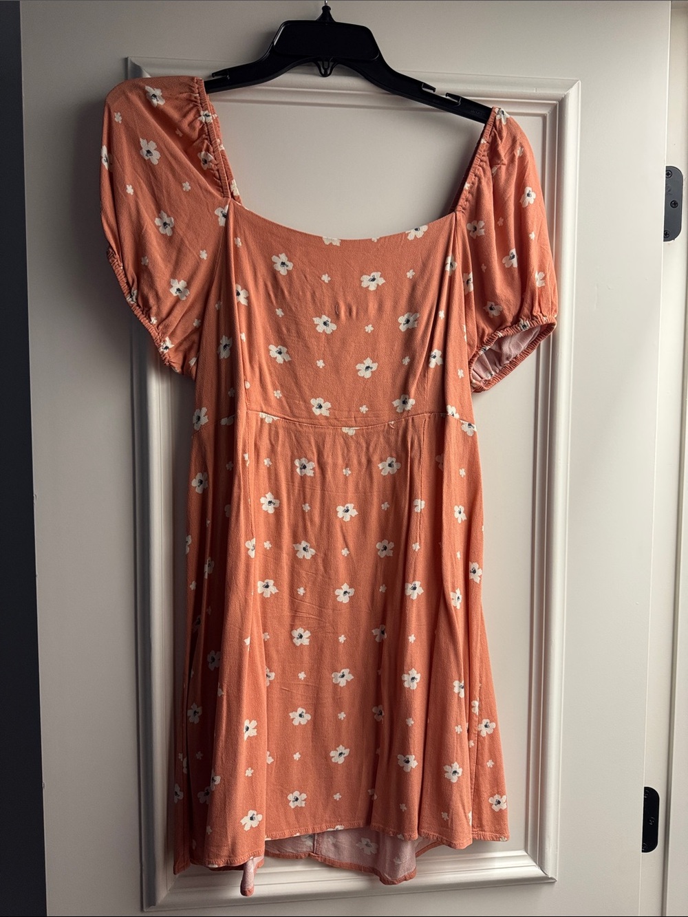 O'Neill Rust Peach Floral Summer dress. New, without tags.